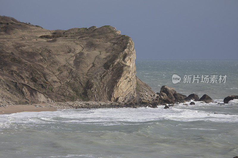 Man O War海湾，多塞特，英格兰，联合王国